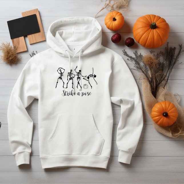 Halloween Dancing Skeleton Strejka A Pose Funny T Shirt (Skapare uppladdad)