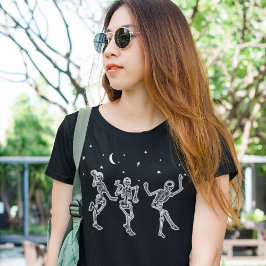 Halloween Dancing Skeletons T Shirt