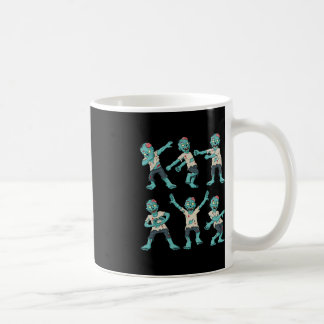 Halloween Dancing Zombies Dance Challenge Boys Gir Kaffemugg