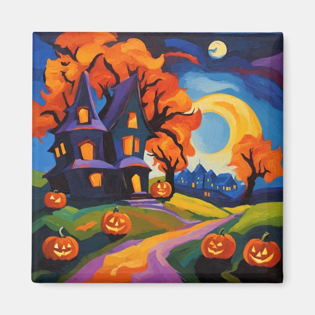 Halloween dans le fauvisme magnet (Framsidan)