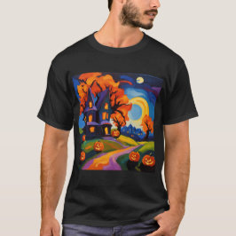 Halloween dans le fauvisme t shirt