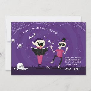 Halloween Dansfest Inbjudan