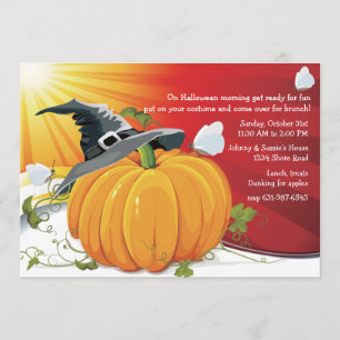 Halloween Dawn-inbjudan Inbjudningar