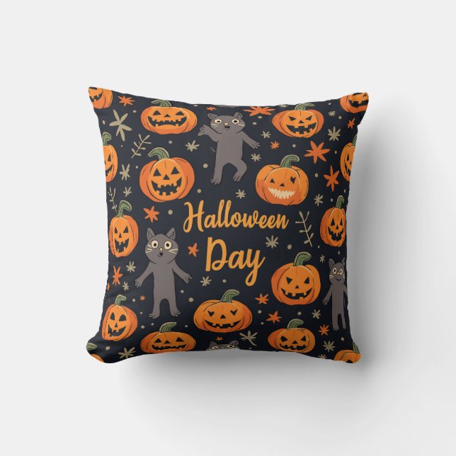 Halloween Day Cushion Kudde (Framsida)