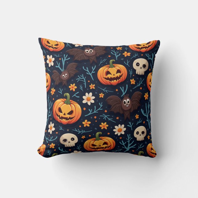 Halloween Day Cushion Pillow Kudde (Framsida)