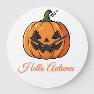 Halloween Day October Stor Klocka