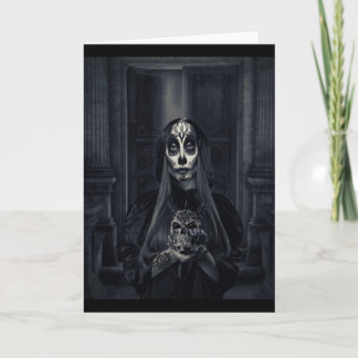 Halloween day of the dead kort