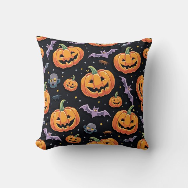 Halloween Day Pillow Cushion Kudde (Framsida)