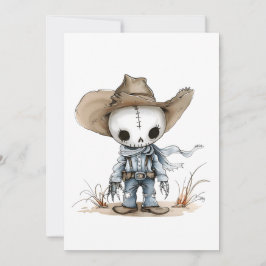 Halloween Day-skalle roligt Inbjudningar