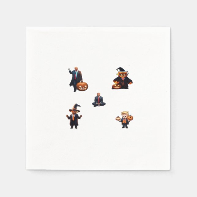 Halloween Day - Trumpkin Classic Pappersservett (Framsidan)