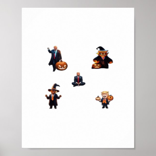 Halloween Day - Trumpkin Classic Poster (Framsidan)