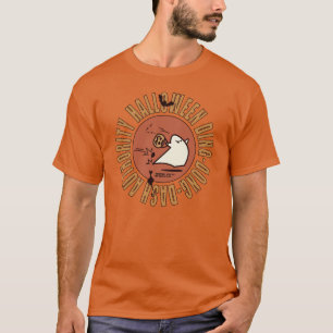 Halloween DDD-myndighetens emblem med kattens meme T Shirt