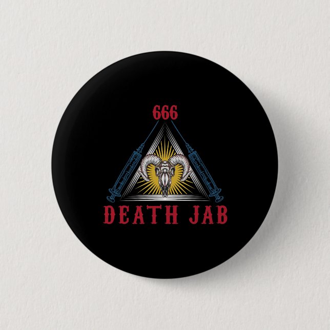 Halloween Death Jab Mad Scientist Evil Genius Knapp (Framsida)