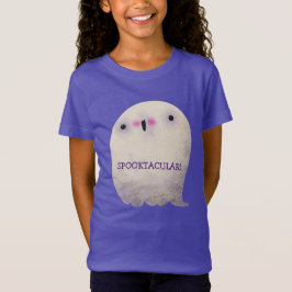 Halloween Decor Bus eller godis Cute Spooky Ghost T Shirt