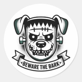 Halloween-dekal Runt Klistermärke