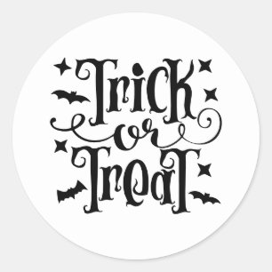 Halloween-dekaler Runt Klistermärke