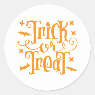Halloween-dekaler Runt Klistermärke