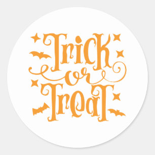 Halloween-dekaler Runt Klistermärke
