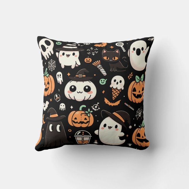 Halloween Dekoration Cushion Kudde (Baksida)