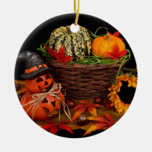 Halloween-Dekoration Julgransprydnad Keramik
