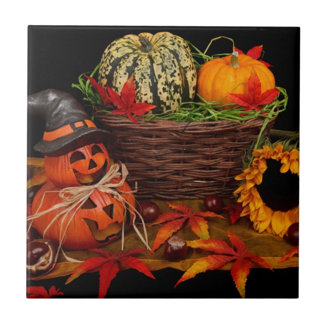 Halloween-Dekoration Kakelplatta (Framsidan)