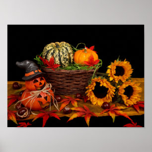Halloween-Dekoration poster