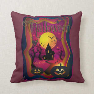 Halloween Dekoration Treat eller Trick Monster Kudde