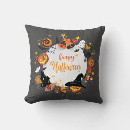 Halloween Dekoration Treat eller Trick Monster Kudde