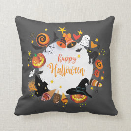 Halloween Dekoration Treat eller Trick Monster Kudde