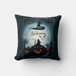Halloween Dekoration Treat eller Trick Monster Kudde
