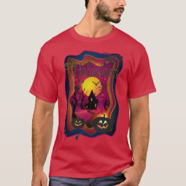 Halloween Dekoration Treat eller Trick Monster T Shirt