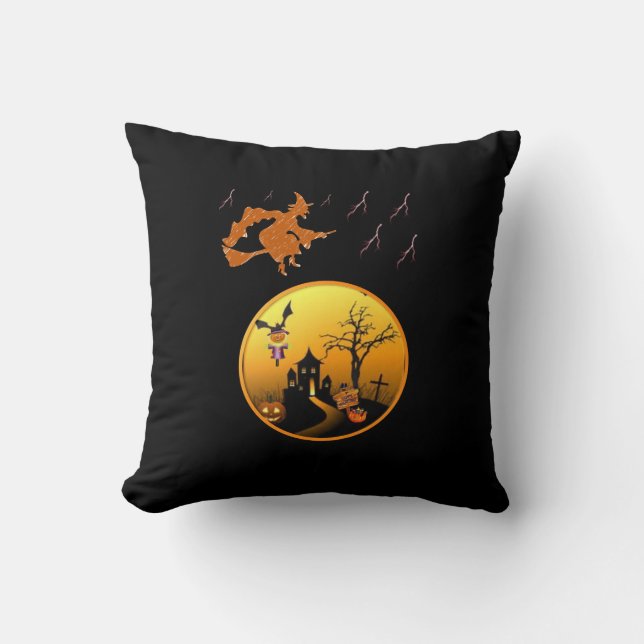 Halloween Dekorativ kudde (Framsida)
