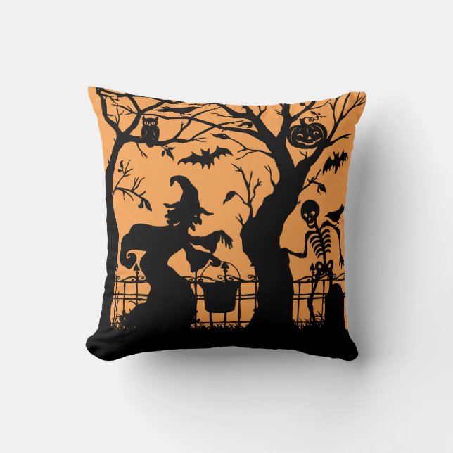 Halloween Dekorativ kudde (Framsida)