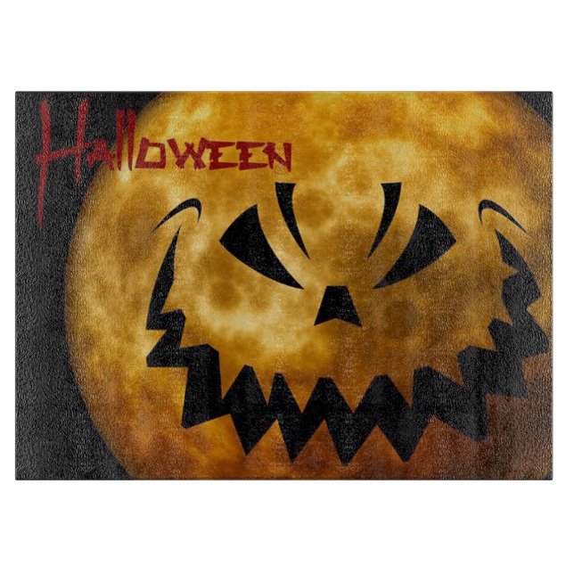 Halloween dekorativt glas skärningspås (Framsidan)
