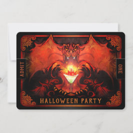 Halloween Delight Party-inbjudan Inbjudningar