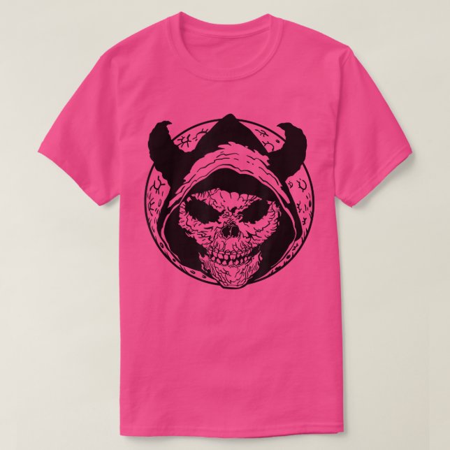 Halloween Demon Monster Creature Scary Horror 3512 T Shirt (Design framsida)