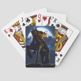 Halloween - den huvudlösa skicklig ryttare som casinokort