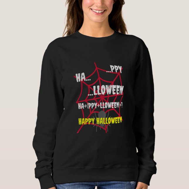 Halloween Den Rätta Matematiska Ekvationen T Shirt (Framsida)