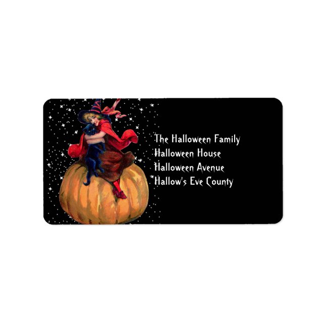 Halloween: Den slutliga gränsen Adressetikett (Framsidan)