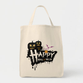 Halloween Design Design Tote Bag Tygkasse