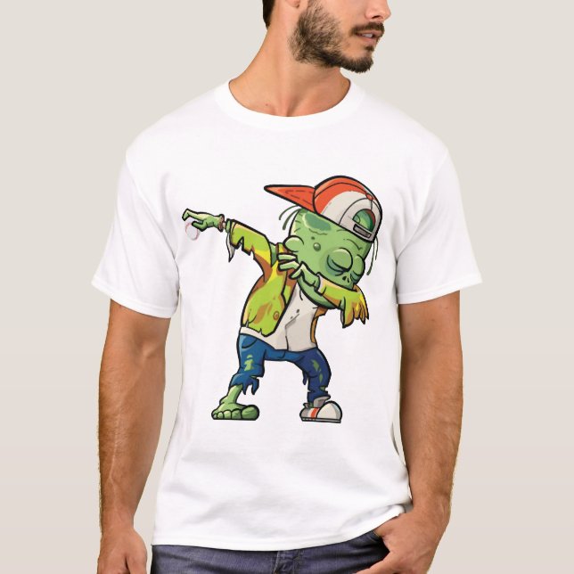 Halloween-design för basebollentusiaster t shirt (Framsida)