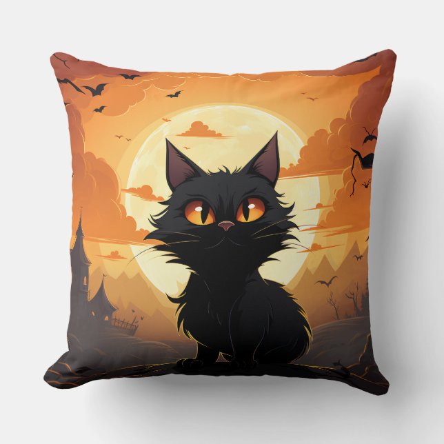 Halloween-design Kudde (Framsida)