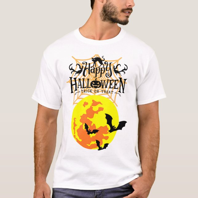 halloween-design t shirt (Framsida)