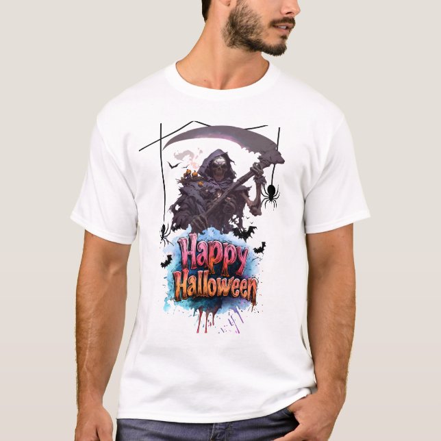 halloween design t shirt (Framsida)