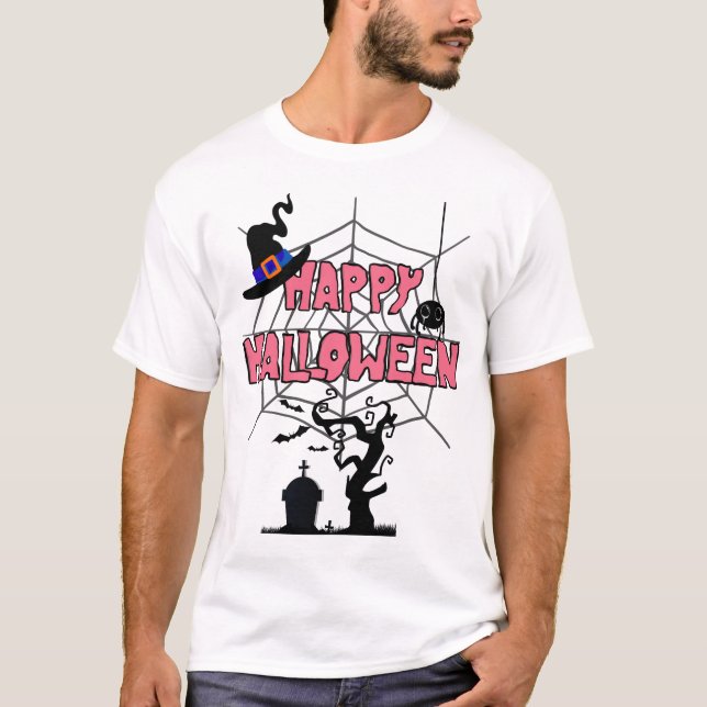 halloween-design t shirt (Framsida)
