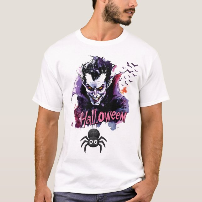 halloween-design t shirt (Framsida)