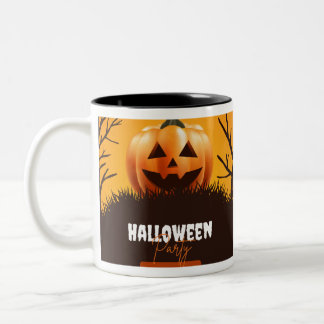 Halloween-design Två-Tonad Mugg