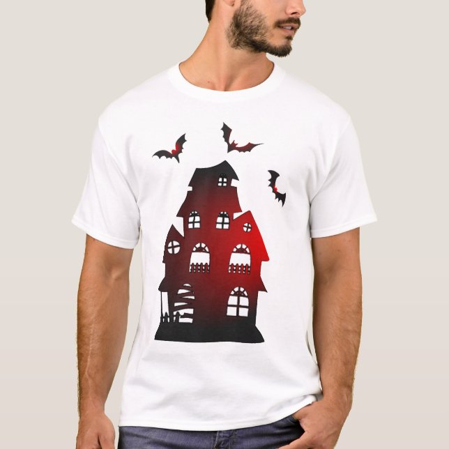 halloween-designen t shirt (Framsida)