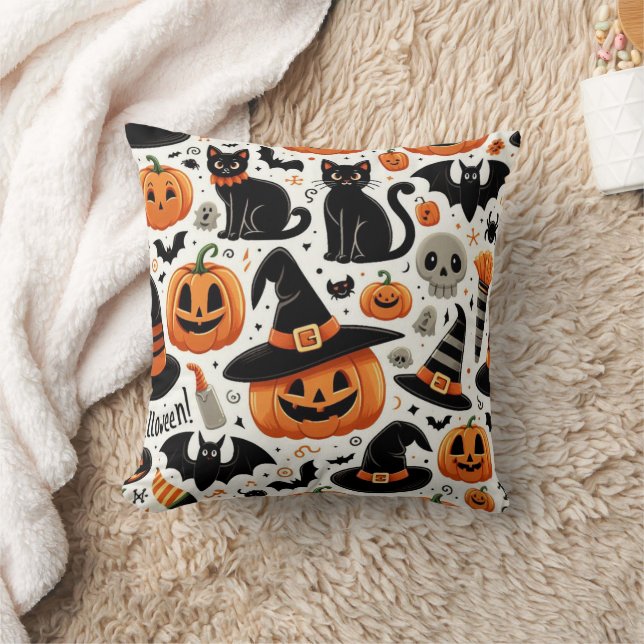 halloween-designkudde kudde (Filt)