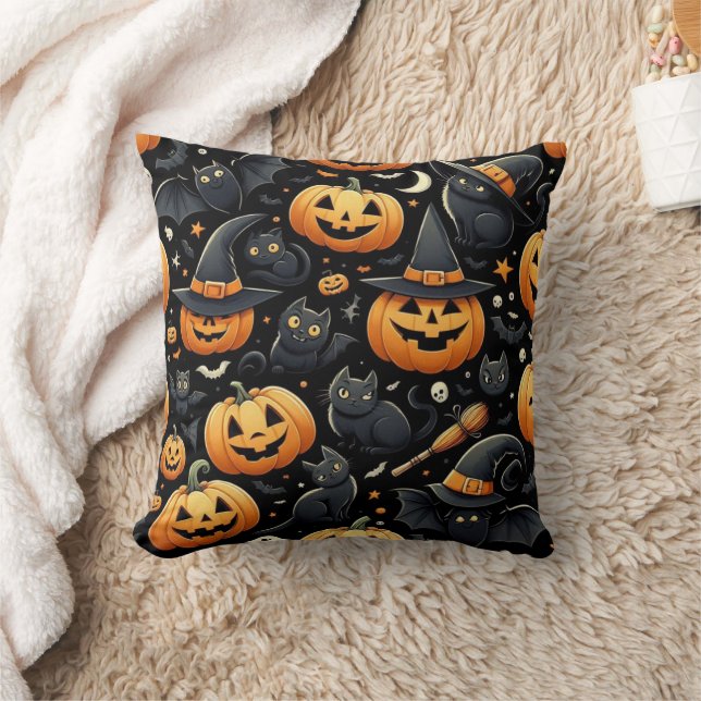 halloween-designkudde kudde (Filt)